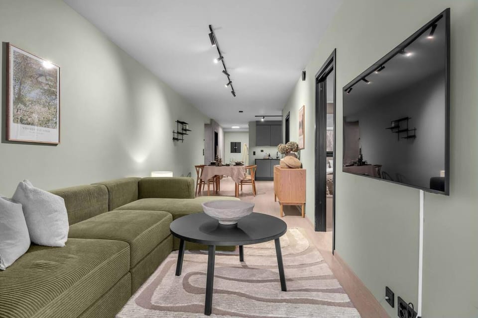 The green lounge - a lovely home with free indoor parking! Apartment in Tromso