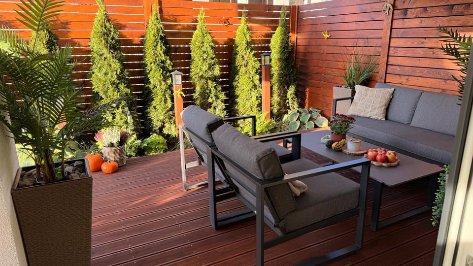 Garden, Balcony/Terrace, Garden view