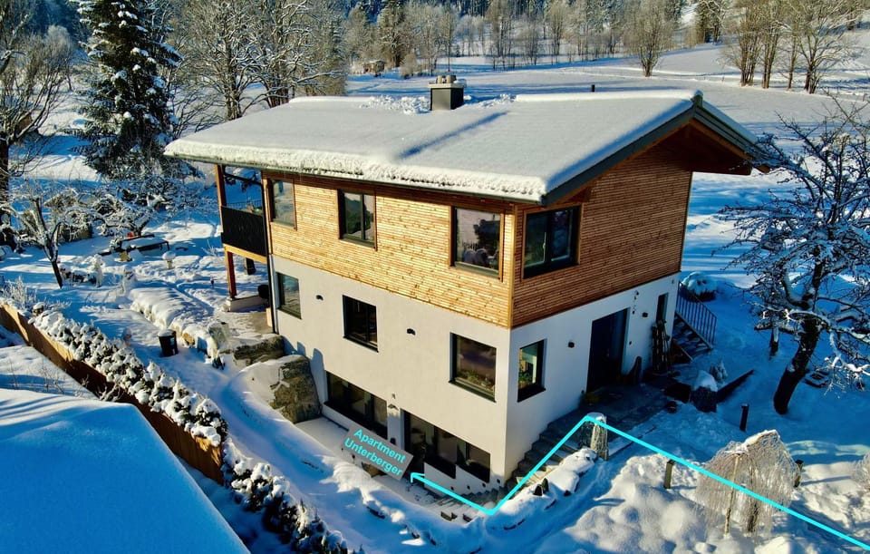 Property building, Facade/entrance, Day, Natural landscape, Winter