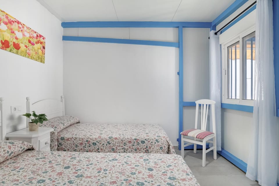 Property building, Living room, Bedroom