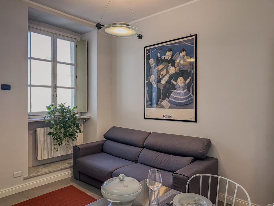 Living room, kitchen