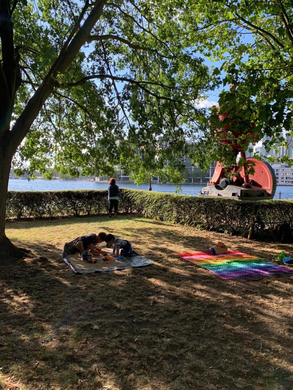 Spring, Day, Garden, Garden view, Lake view, Sunset