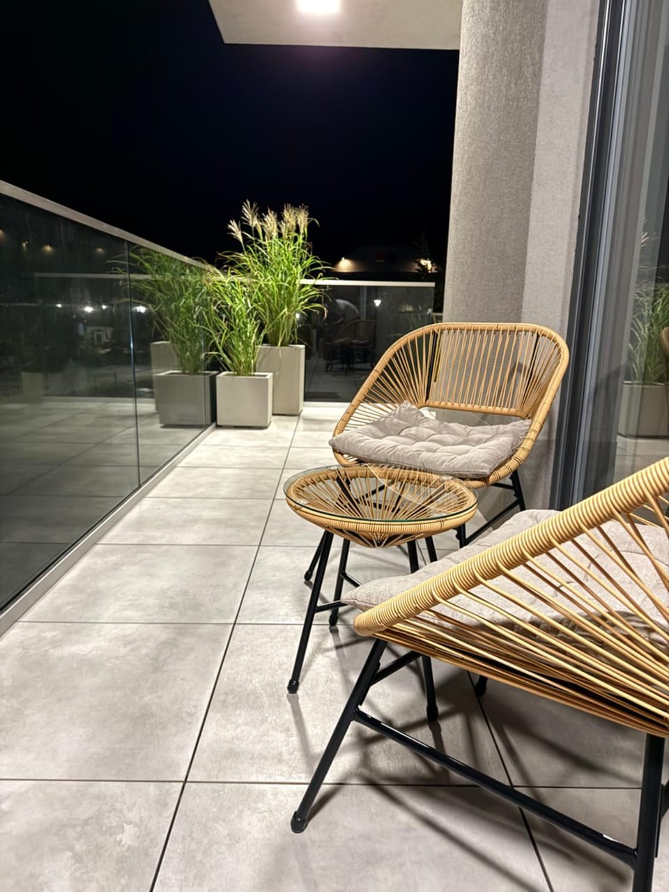 Night, View (from property/room), Seating area