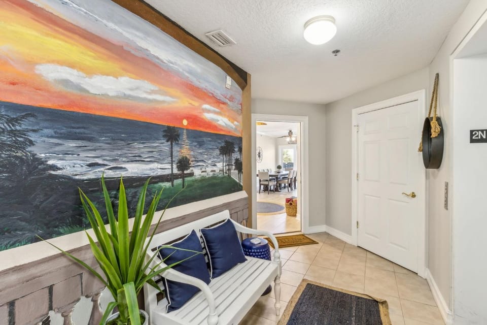 Luxury Private Beachfront Condo with Parking Garage & Stunning Views Apartment in Fernandina Beach