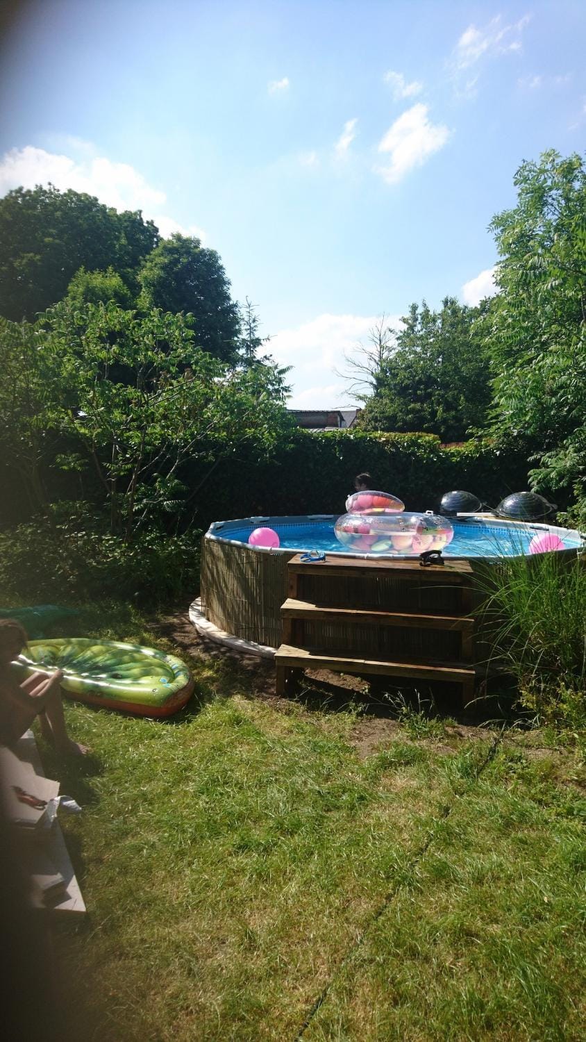 Spring, Day, Garden, Garden view