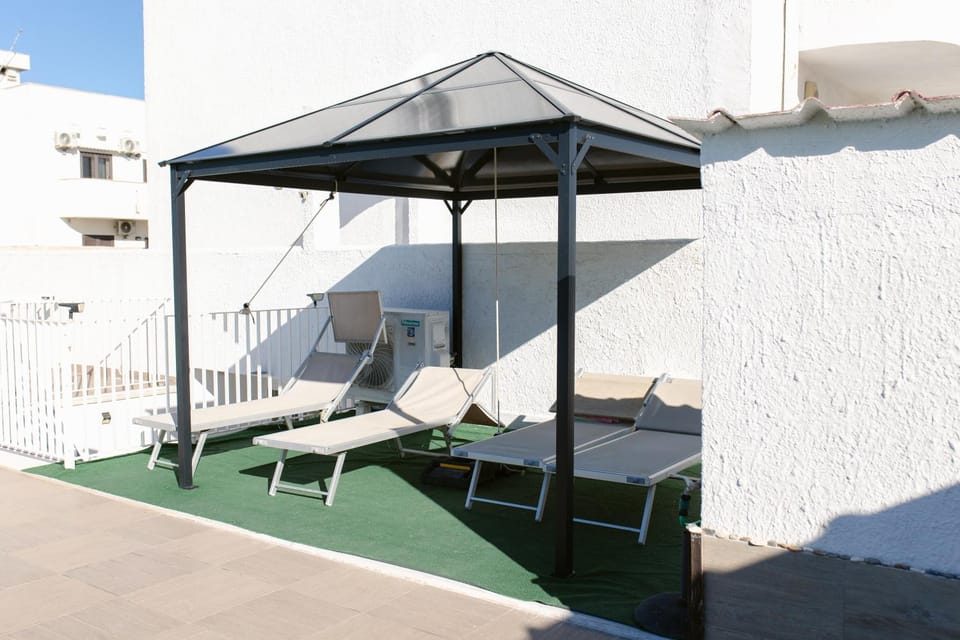 Patio, Day, sunbed