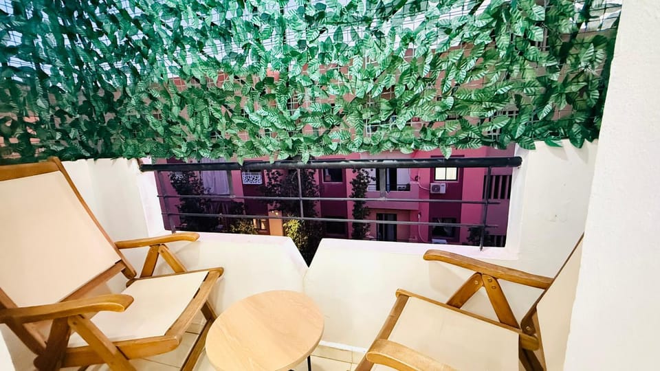 View (from property/room), Balcony/Terrace, Seating area