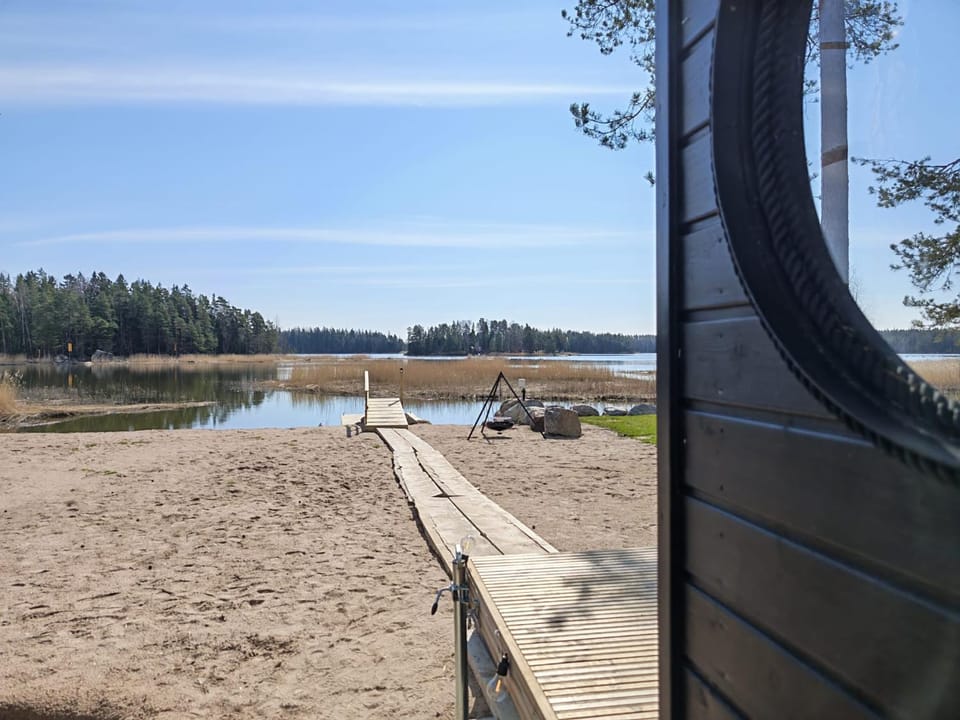 Spring, Sauna, Beach, Beach