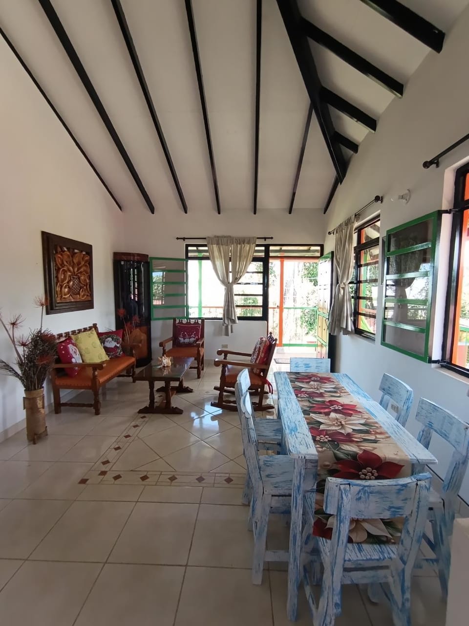 Living room, Dining area
