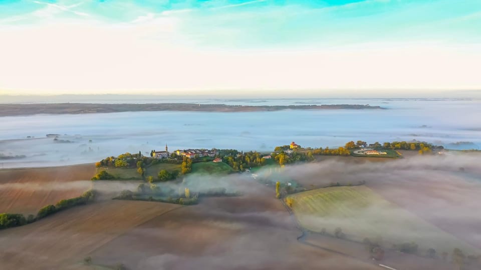 Natural landscape, Bird's eye view