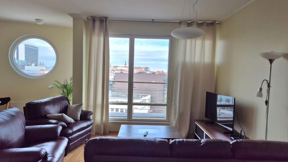Living room, City view