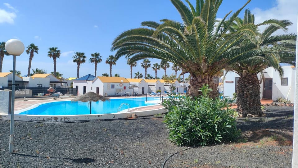 Pool view, Swimming pool, sunbed