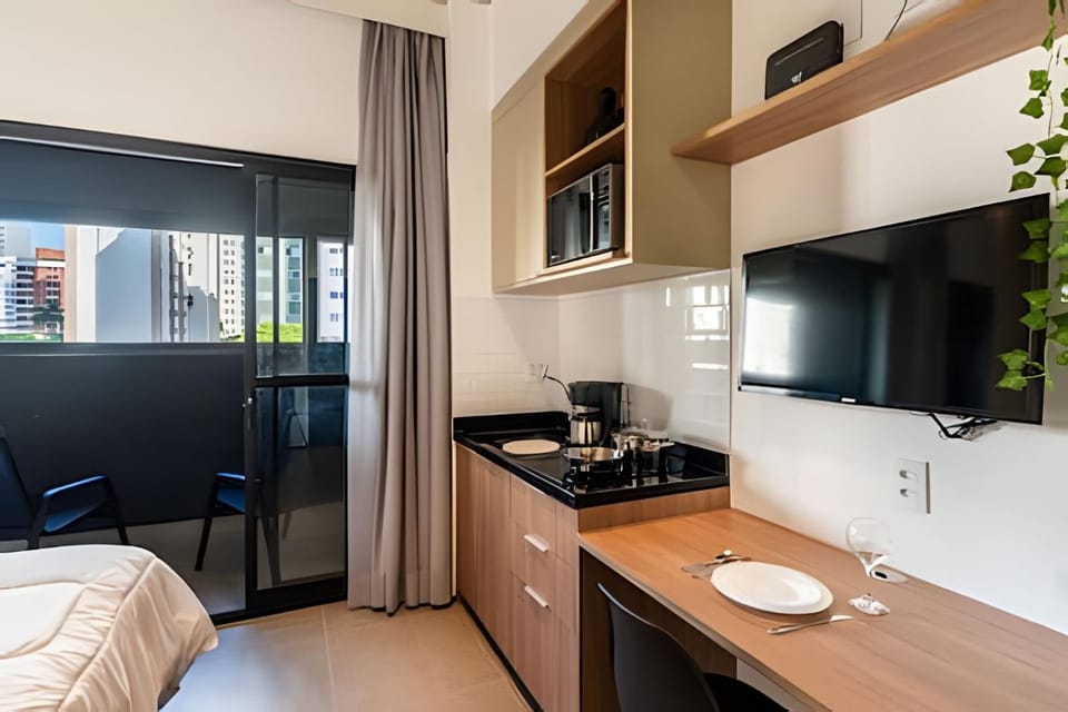 BHaus Brooklin On Florida - Academia - Lavanderia - Metrô - fl9 Apartment in Sao Paulo City