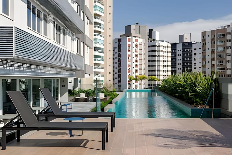Studio 13_Ed. Milano_VISTA MAR_Anexo Pátio Milano Apartment in Florianopolis