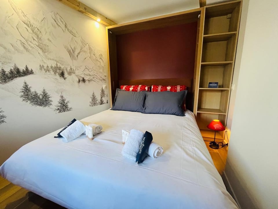 Appartement rénové Méribel 6 pers, balcon, parking, WiFi - FR-1-688-103 Apartment in Les Allues