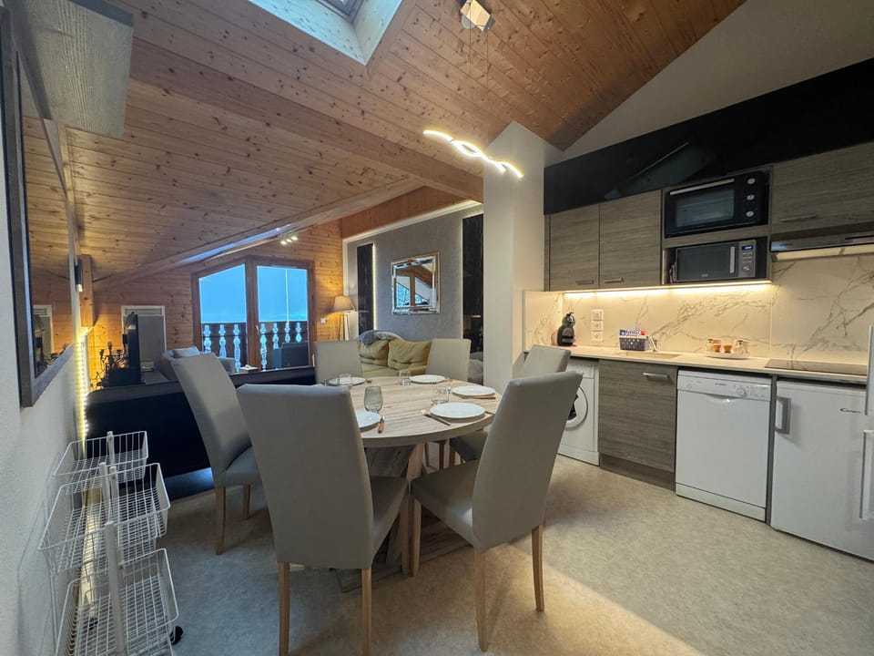 THOLLON - 6 pers, 70 m2 - FR-1-498-125 Apartment in Haute-Savoie