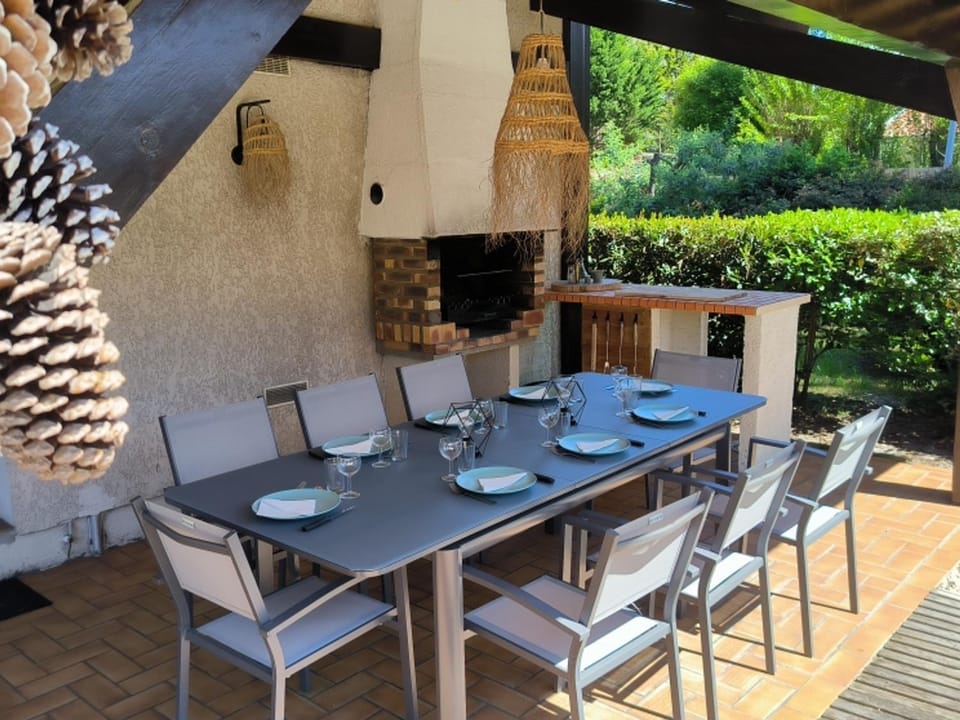 Belle maison à Biscarrosse Plage, proche océan, 8 pers. Villa in Biscarrosse