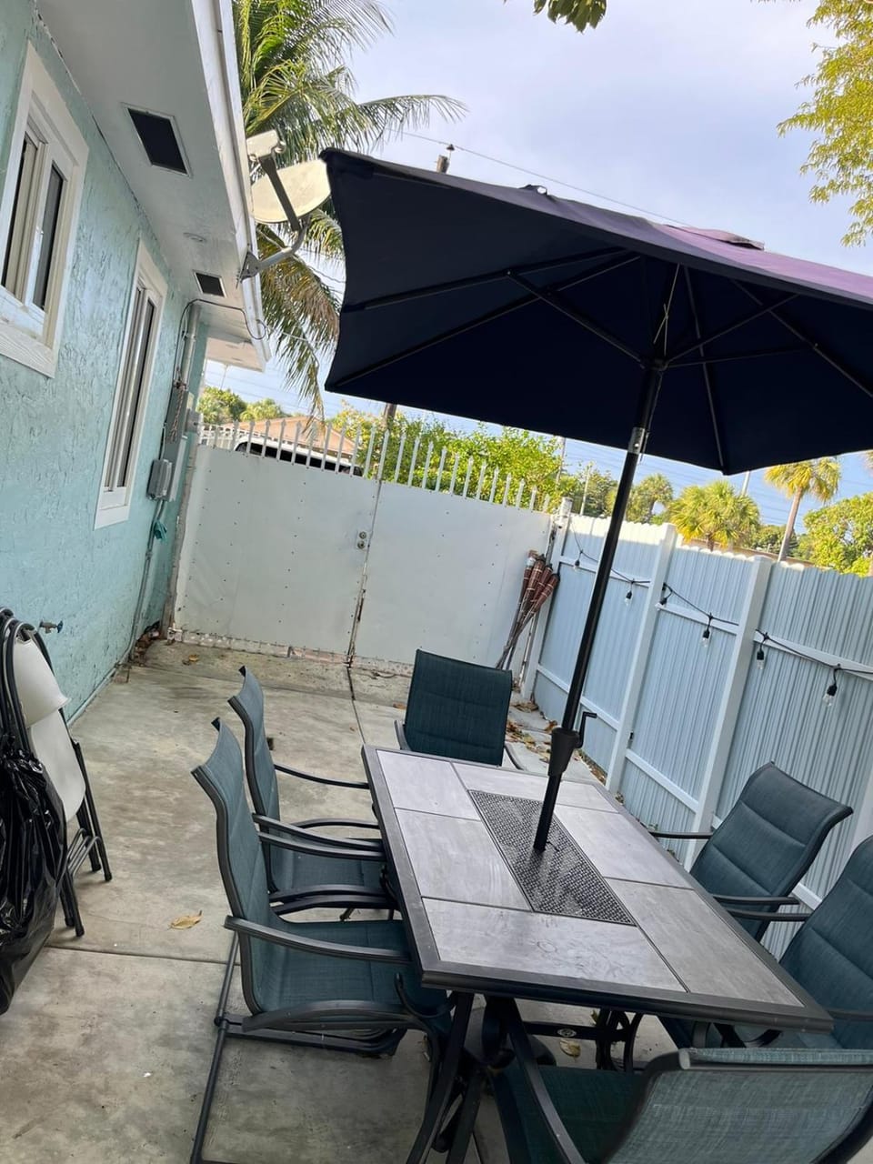 Patio, Seating area, Dining area
