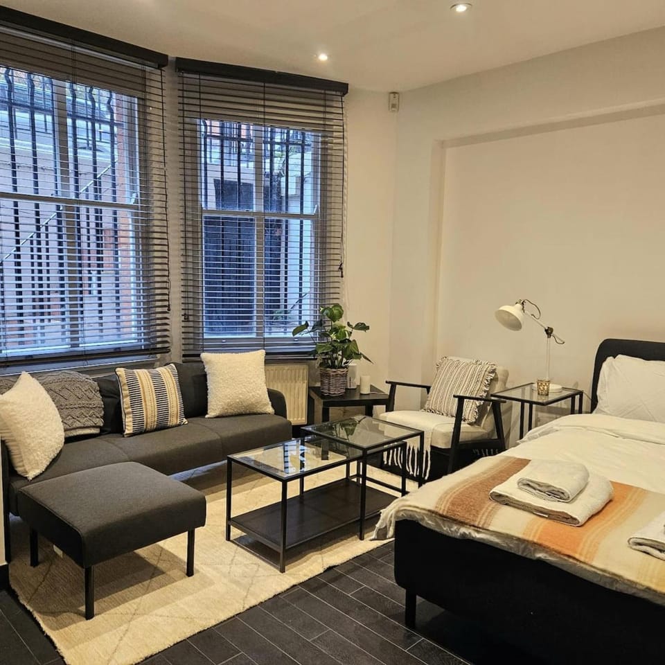 Living room, Seating area, Bedroom