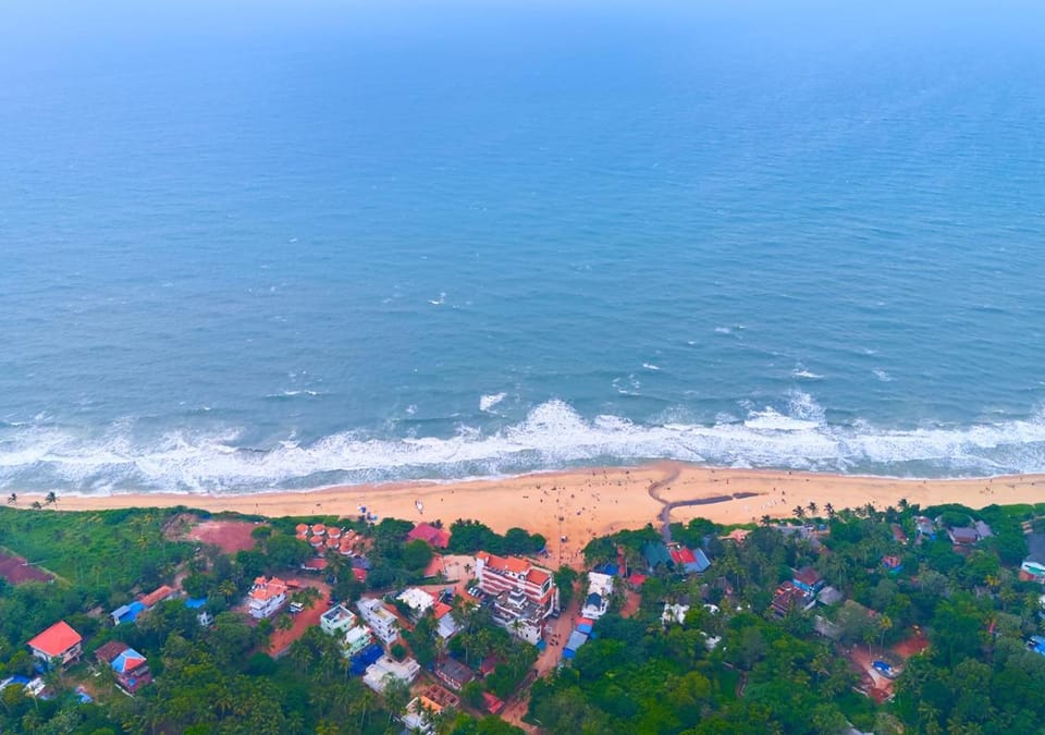 Nearby landmark, Bird's eye view, Beach