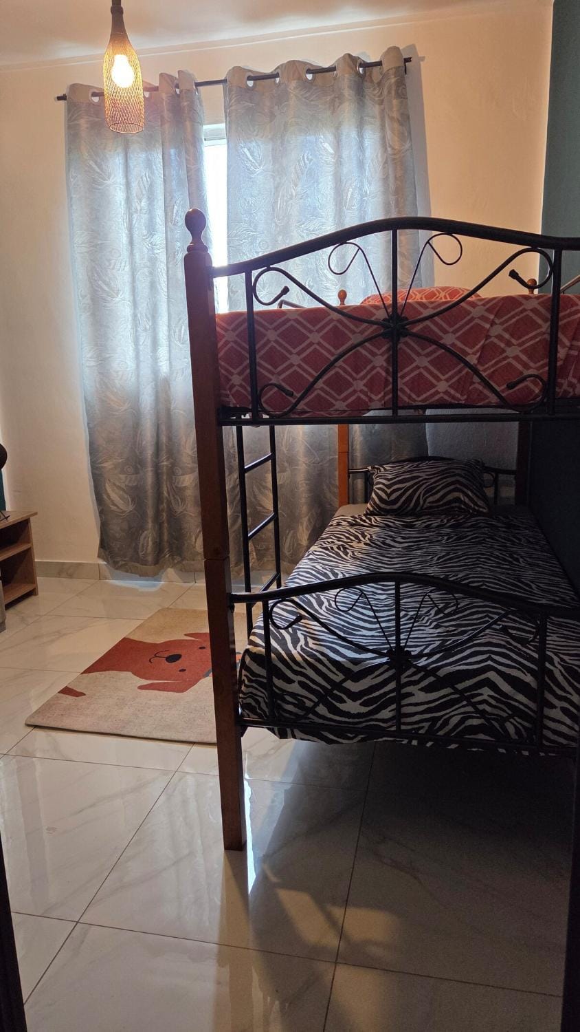 Bed, Photo of the whole room, Bedroom, bunk bed