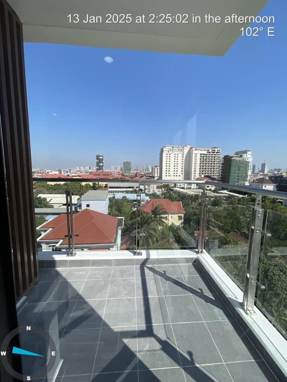 Balcony/Terrace, City view