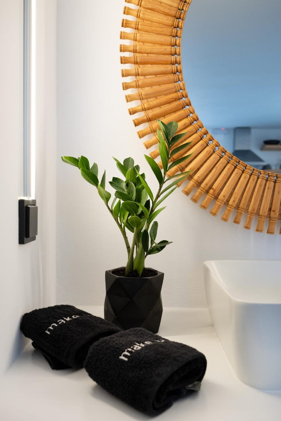 Decorative detail, towels
