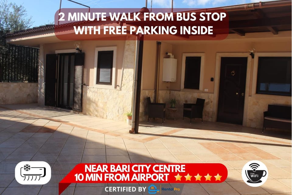 Property building, Patio, Text overlay