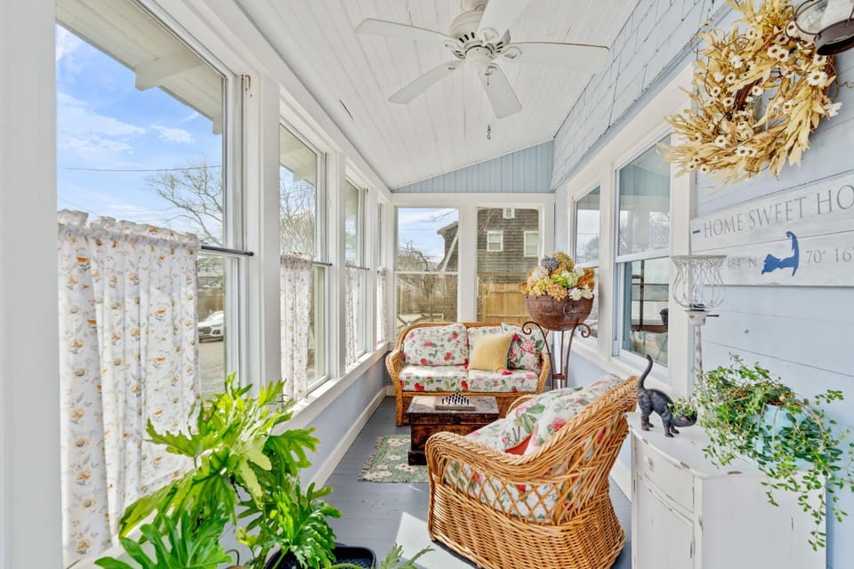 Cape Cod Bungalow Walk to Beach Firepit House in Hyannis