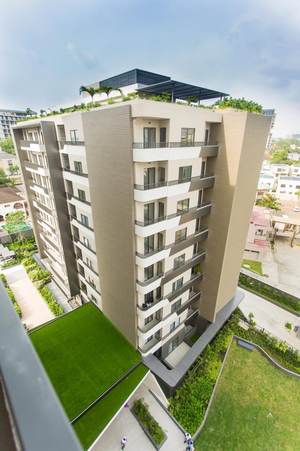 Property building, City view