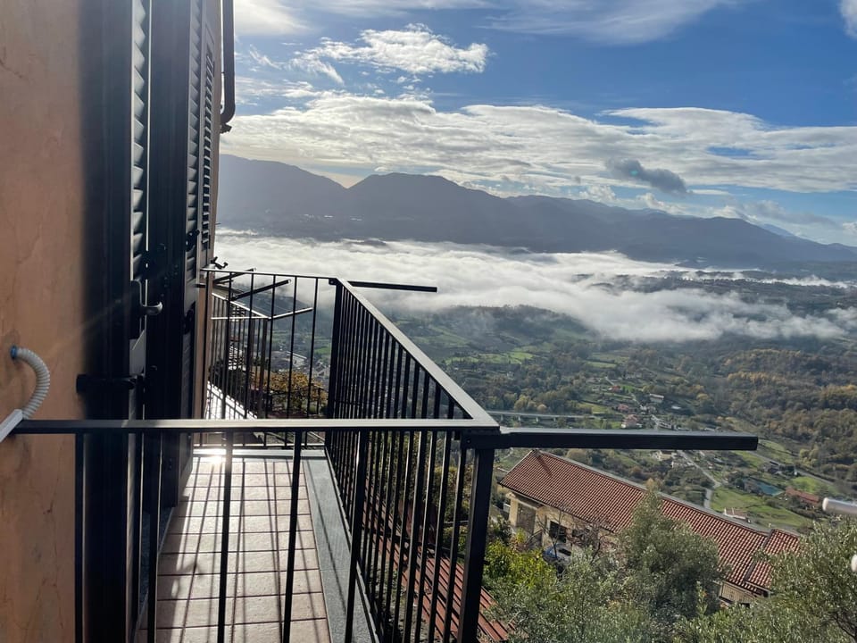 Natural landscape, Balcony/Terrace, Mountain view