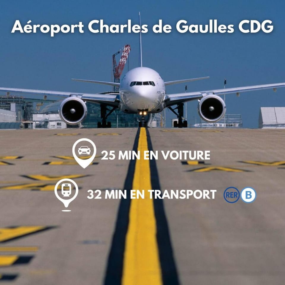 Clair de Lune - Stade de France - Netflix Apartment in Aubervilliers