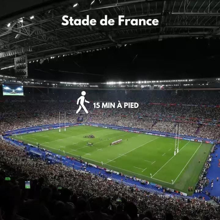 Clair de Lune - Stade de France - Netflix Apartment in Aubervilliers