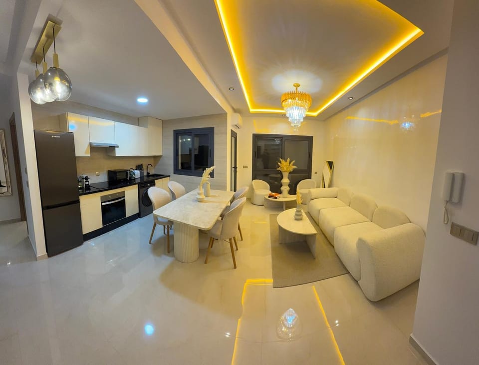 Appartement haut standing 2 chambres piscine Martil Apartment in Tangier-Tétouan-Al Hoceima