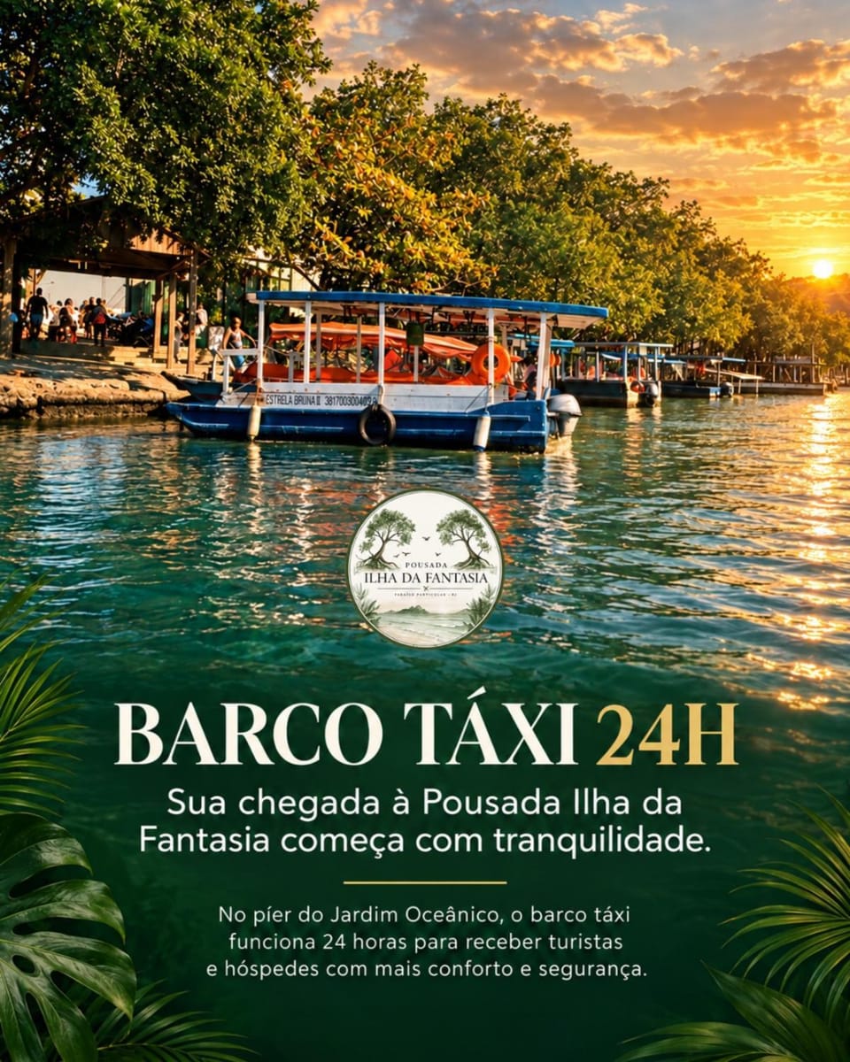 Pousada Ilha da Fantasia & Passeio de Lancha incluso Hotel in Rio de Janeiro