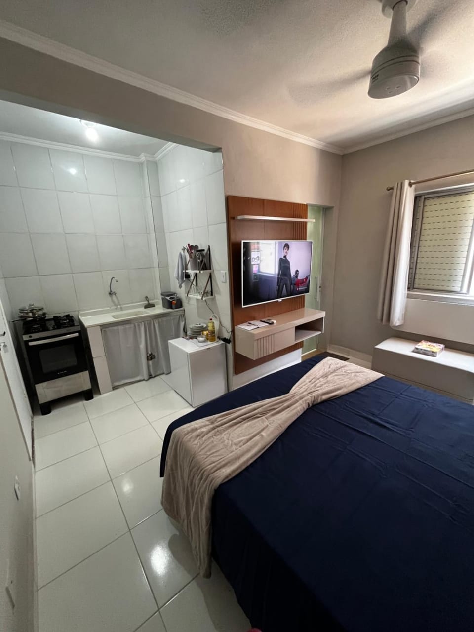 Apartamento Kitnet - Ocian - Praia Grande Apartment in State of São Paulo