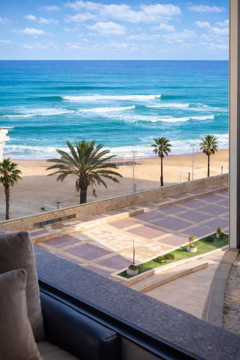 Luxury apartment on the beach with sea view by Almog Beach Haifa Apartment in Haifa