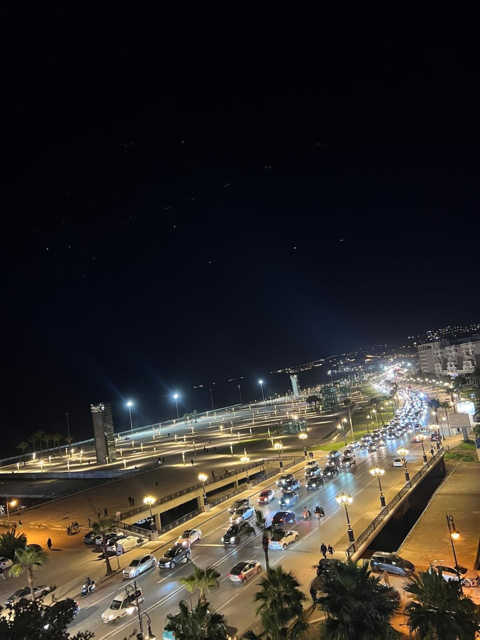 Night, Neighbourhood, City view, Street view, Location
