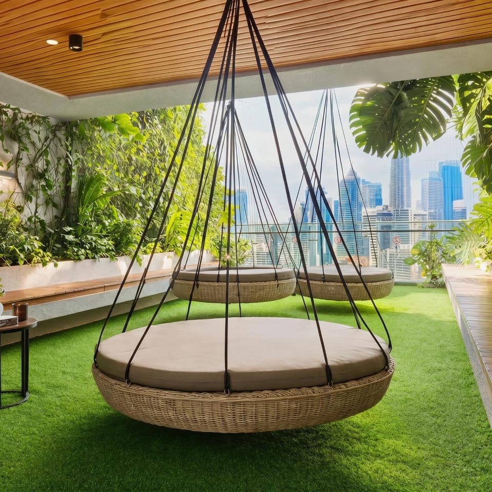 Patio, Spring, Day, Natural landscape, Garden, Garden, Garden view