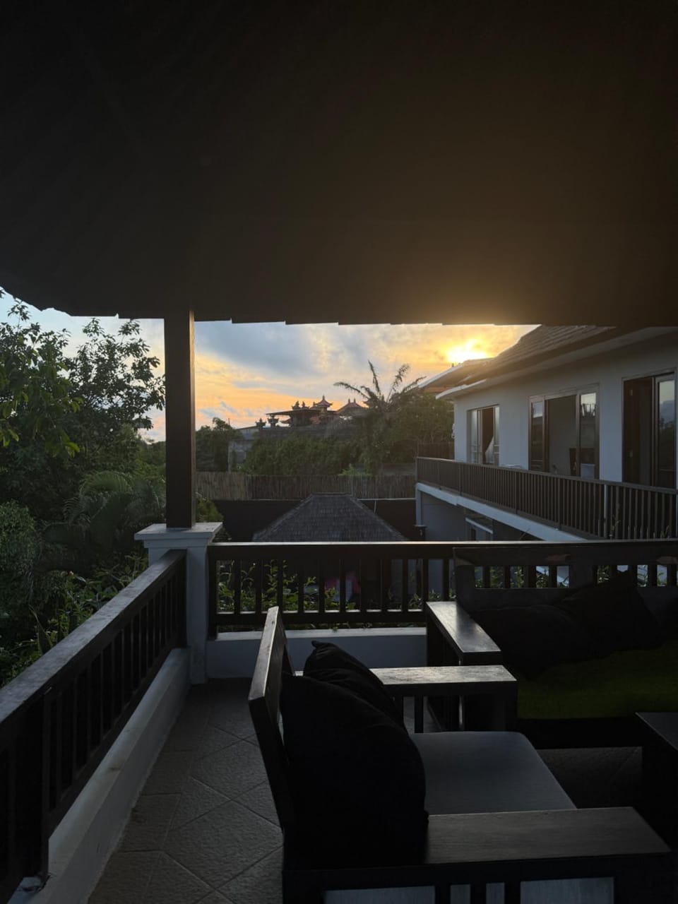 Natural landscape, View (from property/room), Balcony/Terrace, Sunset