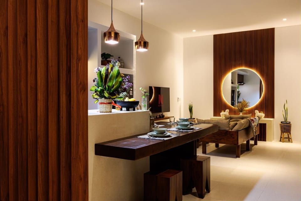TV and multimedia, Kitchen or kitchenette, Living room, Seating area, kitchen