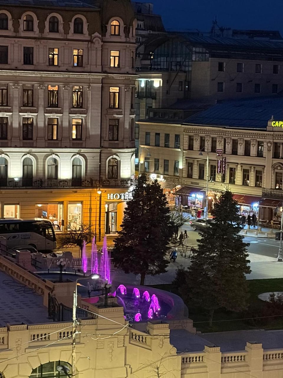 Night, City view