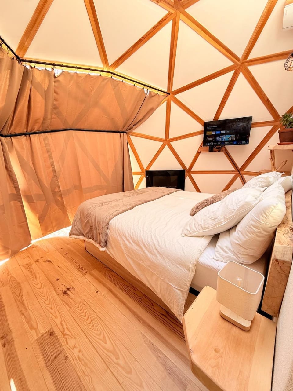 Bed, Living room, Photo of the whole room, Bedroom