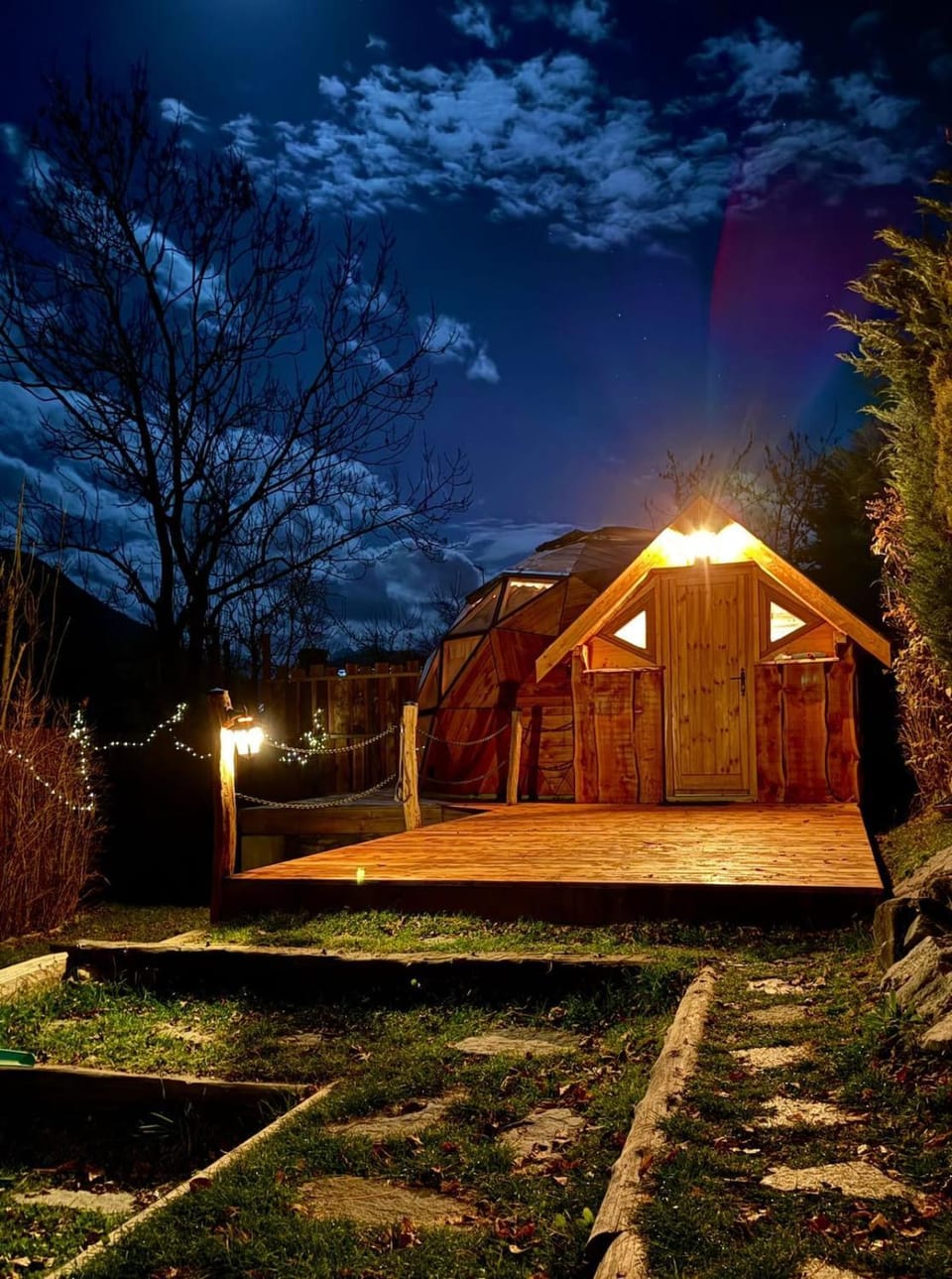 Property building, Night