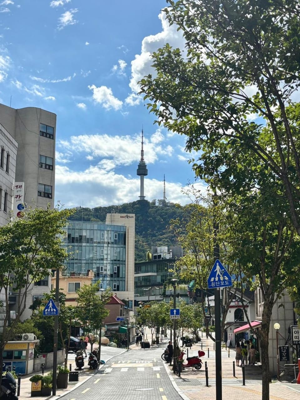 Landmark view
