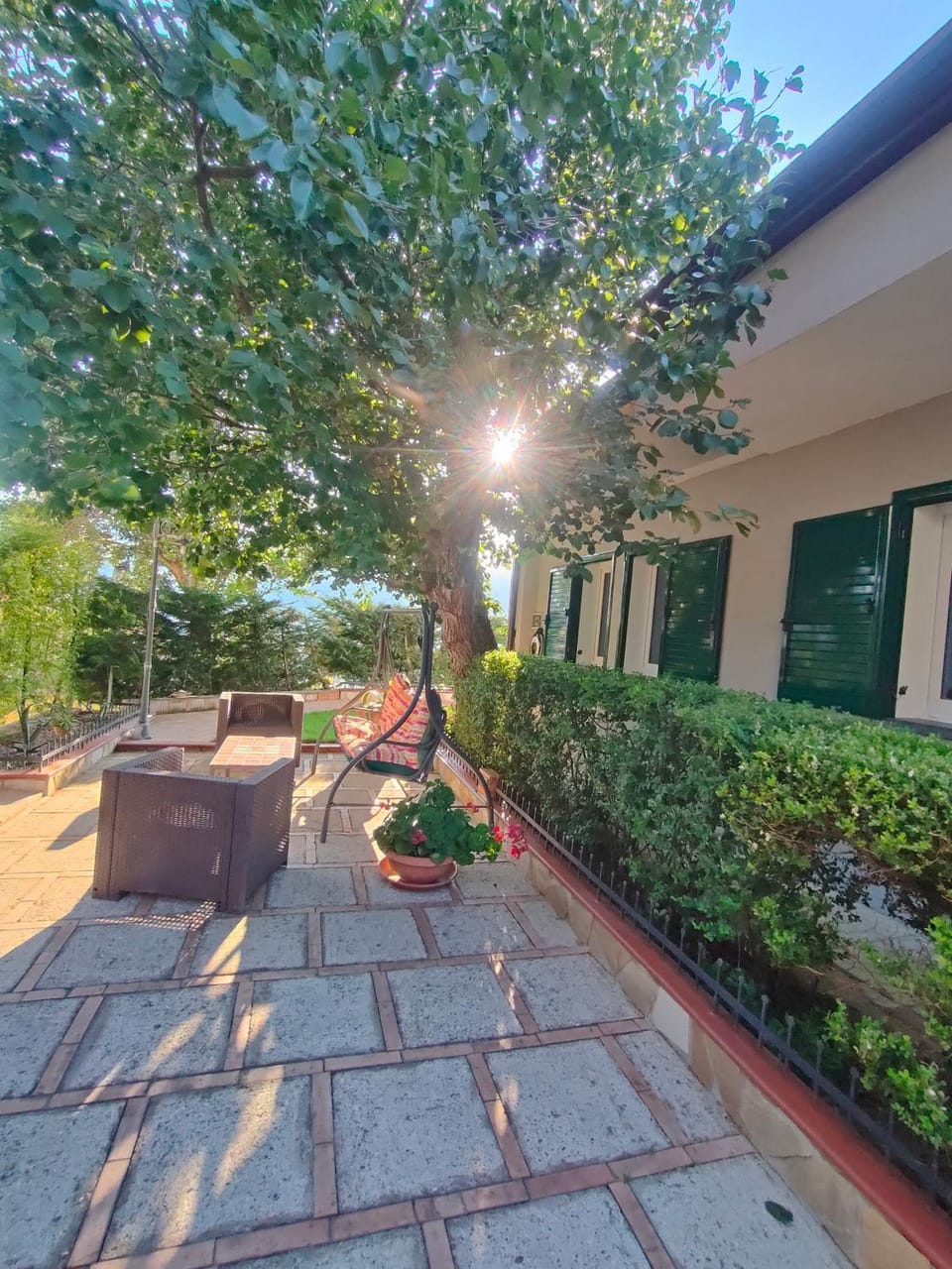 Property building, Garden, Garden view