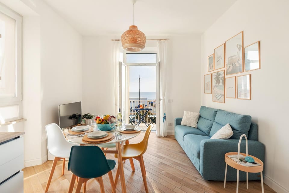 Day, Natural landscape, View (from property/room), Living room, Seating area, Sea view