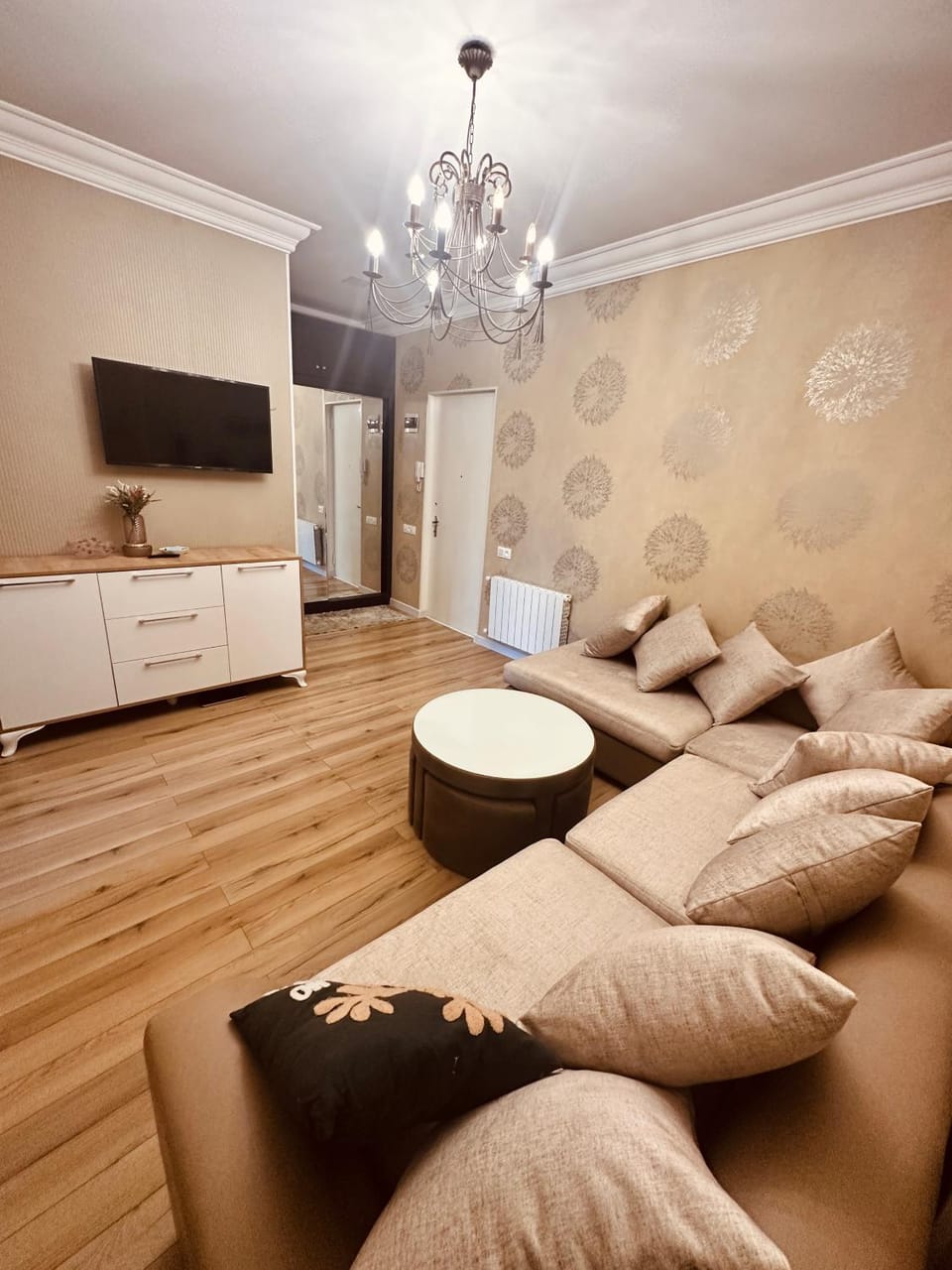 Modern Apartment with Balcony & WiFi Apartment in Tbilisi, Georgia