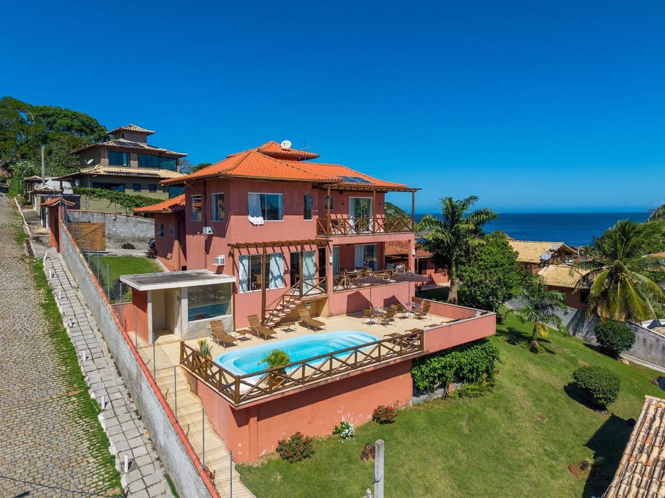 WB12 Geribá Casa c/ Piscina e sauna, 6 quartos Farm Stay in Armacao dos Buzios