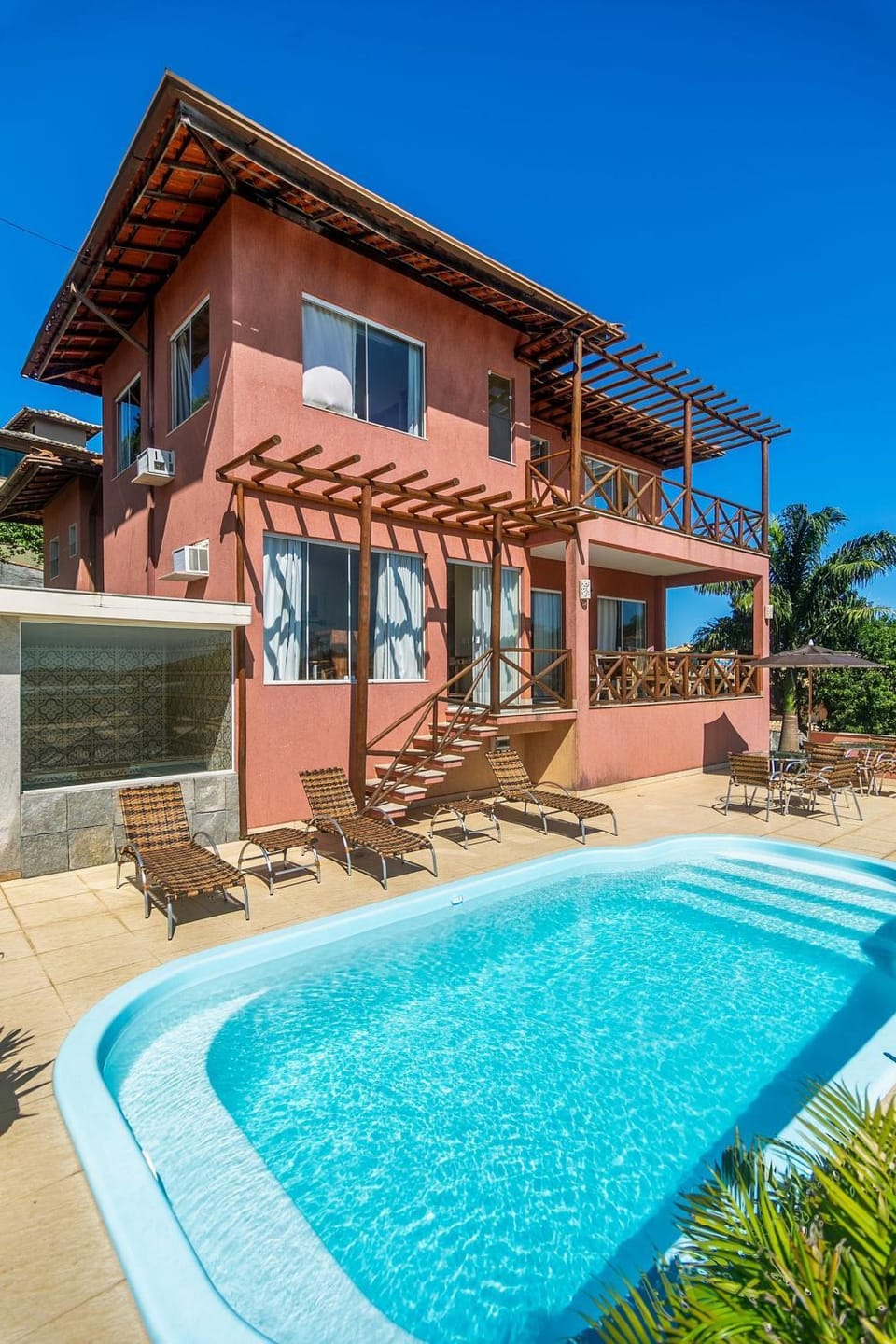 WB12 Geribá Casa c/ Piscina e sauna, 6 quartos Farm Stay in Armacao dos Buzios
